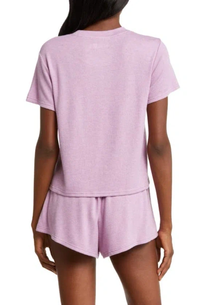 Ugg Aniyah Short Pajamas In Violet Queen Multi Heather