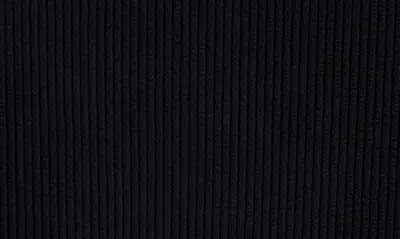 Balenciaga Rib Button-up Shirt In Black