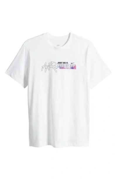 Shop Nike Airphoria Graphic T-shirt In White