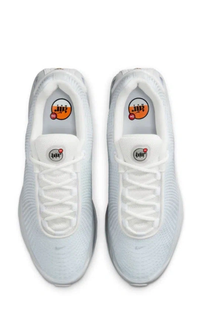 Shop Nike Air Max Dn Sneaker In White/ Metallic Silver