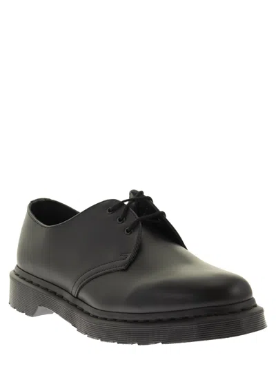 Shop Dr. Martens' 1461 Mono - Leather Lace-up In Black
