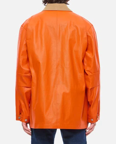 Shop Junya Watanabe Man X Carhartt Jacket In Orange