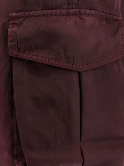 Shop Dries Van Noten Trouser In Red