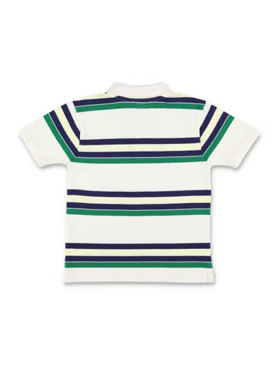 Shop Bonpoint Daryl Polo Shirt In Ivory