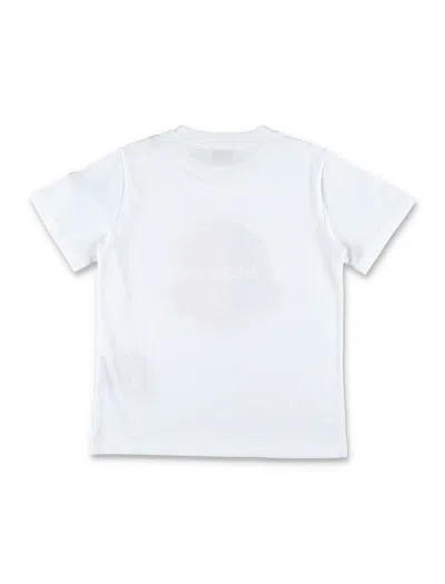 Shop Moncler Logo Motif T-shirt In White