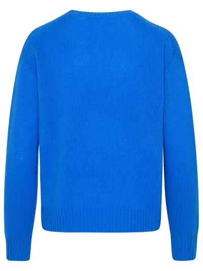 Shop 360cashmere 360 Cashmere Blue Cashmere Averill Sweater