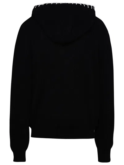 Shop Barrow Black Cotton Sweater