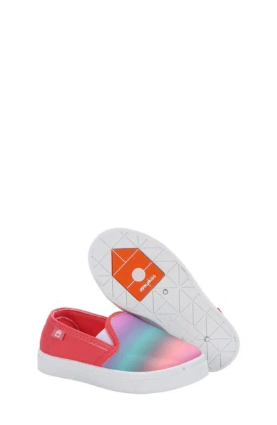 Shop Oomphies Kids' Madison Slip-on Sneaker In Pink/ Multi