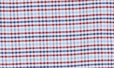 Shop Brooks Brothers Plaid Regular Fit Oxford Button-down Shirt In Blue/red