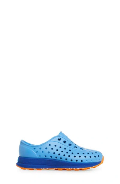 Shop Native Shoes Robbie Sugarlite Slip-on Shoe In Resting Blue/uv Blue Speckle