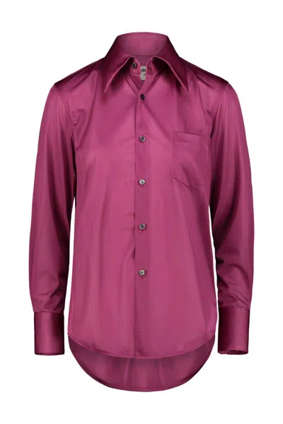 Shop Comme Des Garçons Shirt Clothing In Pink & Purple