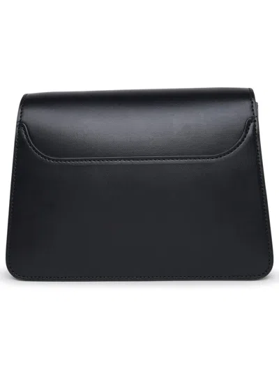 Shop Lanvin Concerto Bag In Black Leather