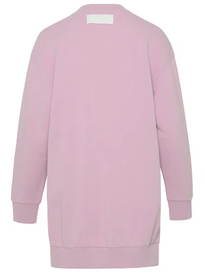 Shop Stella Mccartney Lilac Cotton Sweatshirt In Violet