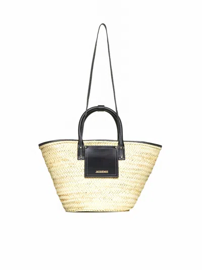 Shop Jacquemus Tote In Black