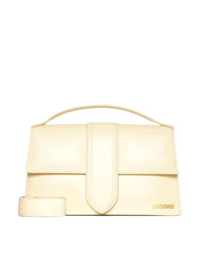 Shop Jacquemus Shoulder Bag In Ivory