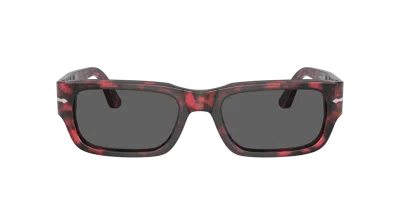 Persol Unisex Sunglasses, Adrien Po3347s In Dark Grey