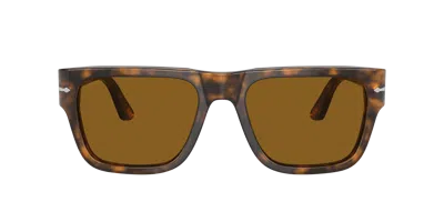 Persol Unisex Sunglass Po3348s In Brown