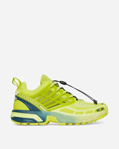Salomon Advanced Acs Pro Panelled Sneakers In Yellow