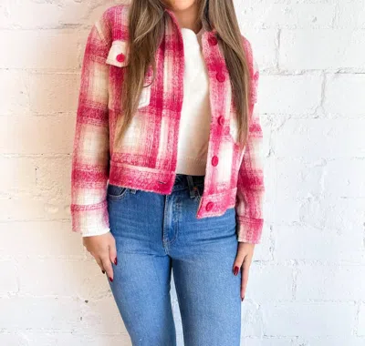 Shop Reset By Jane Campfire Cozy Jacket In Pink