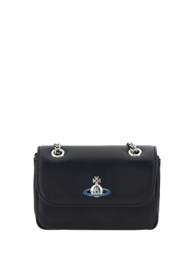 Shop Vivienne Westwood Shoulder Bag In Black
