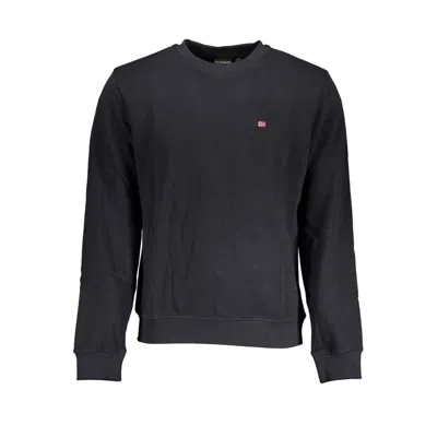 Shop Napapijri Cotton Men's Sweater In Black