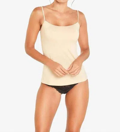 Shop Cosabella Long Camisole Style In Nude In Beige