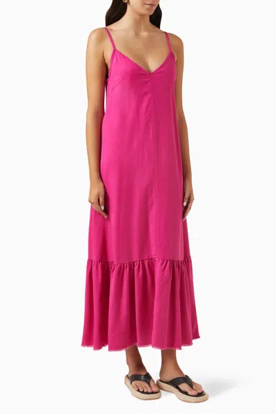 Shop Electric & Rose Corsica Dress In Paradise Pink