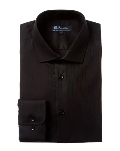 Shop Blu Non-iron Dress Shirt In Black