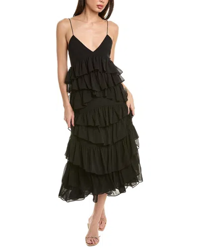 Shop Opt O. P.t. Kaide Midi Dress In Black