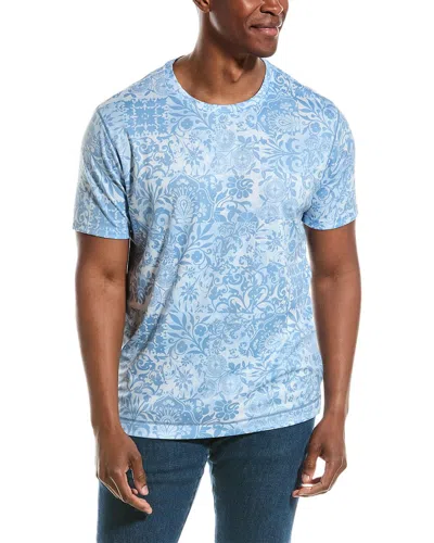 Shop Robert Graham Dillions Classic Fit T-shirt In Blue