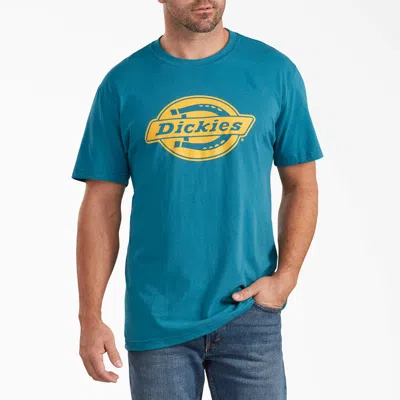 Shop Dickies Short Sleeve Relaxed Fit Graphic T-shirt In Blue