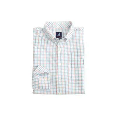 Shop Johnnie-o Sav Button Down Shirt In Confetti In Multi