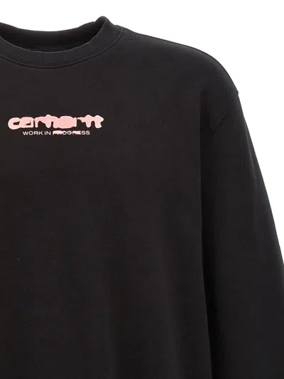 Shop Carhartt Wip 'ink Bleed' Sweatshirt In Black