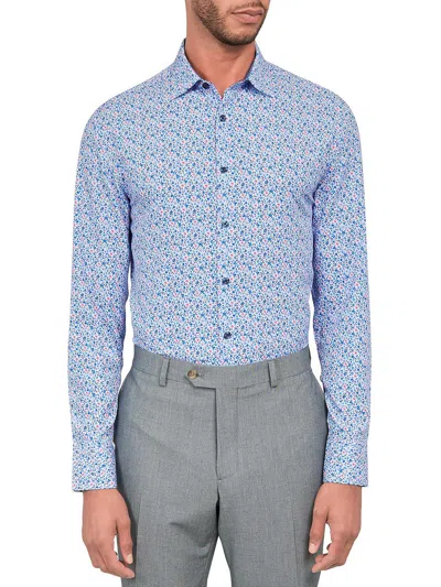 Shop Construct Mens Floral Button-down Button-down Shirt In Pink