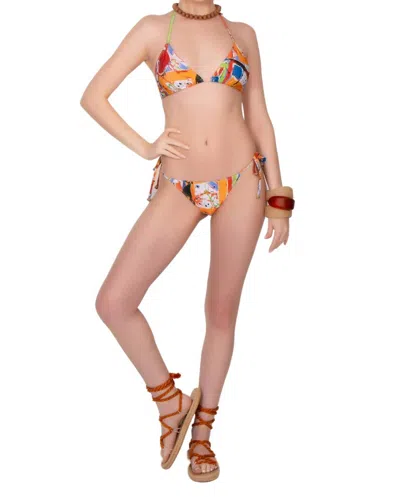 Shop Bela Brand Lia Bikini In Printing Harmonia In Multi