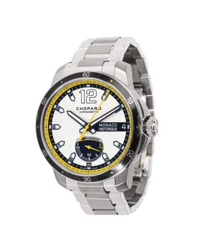 Shop Chopard Monaco Historique 158569-3001 Men's Watch In Ss/titanium In Silver