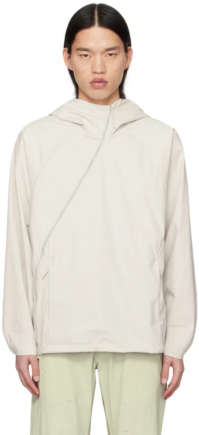 Shop Post Archive Faction (paf) Beige 6.0 Technical Right Jacket In Ivory