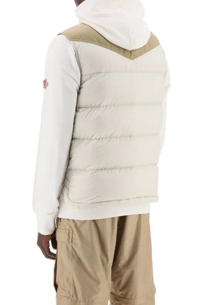 Shop Moncler Grenoble Veny Padded Feather Vest For In Multicolor