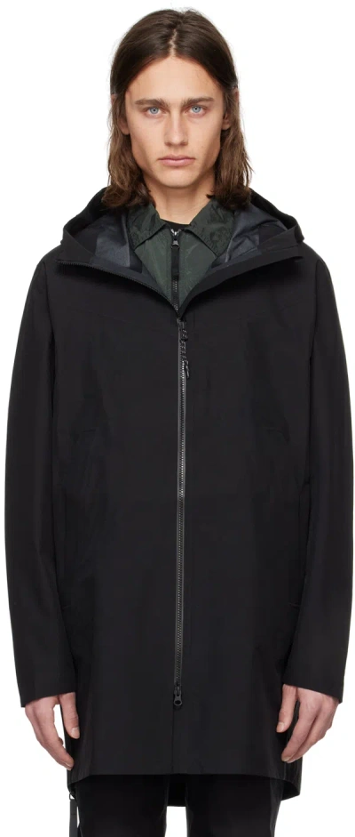 Shop Blæst Black Helleren Coat In Black 900