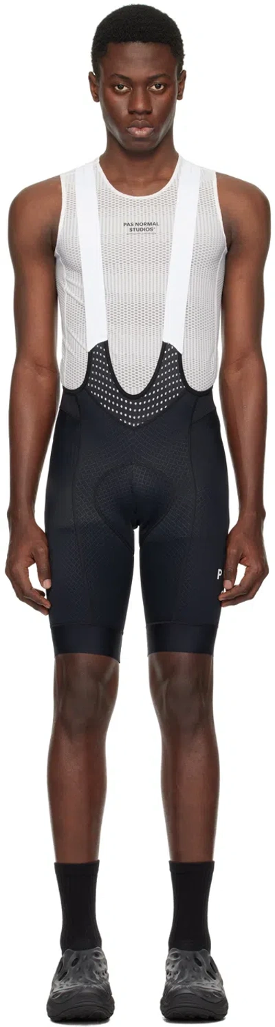 Shop Pas Normal Studios Black Mechanism Bib Shorts