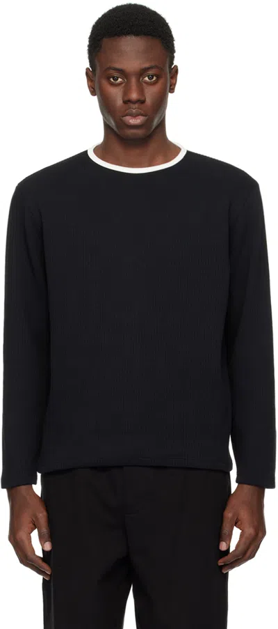 Shop Lady White Co. Black Ring Sweatshirt