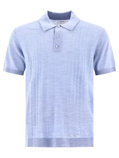 Shop Nn07 Nn.07 "thor" Polo Shirt In Blue