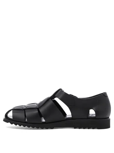 Shop Paraboot "pacific" Sandals In Black