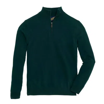 Onward Reserve James Cashmere 1/4 Zip Sweater In Botanical Garden In Multi