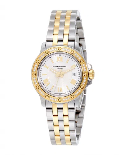 Shop Raymond Weil Women's Tango Diamond Watch In Gold
