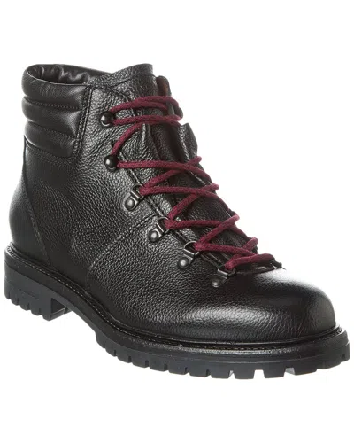 Shop Aquatalia Holt Weatherproof Leather Boot In Black