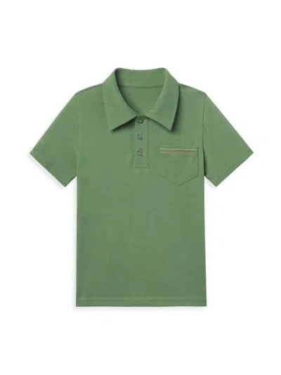 Shop Baybala Baby Boy's, Little Boy's & Boy's Jackson Cotton Polo Shirt In Mint
