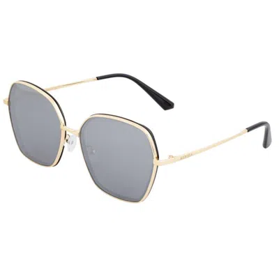 Shop Bertha Sunglasses Bertha Emilia Polarized Sunglasses In Gold