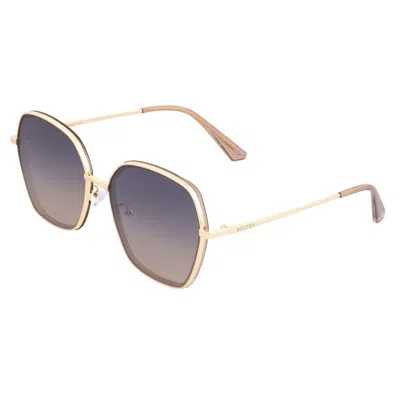Shop Bertha Sunglasses Bertha Emilia Polarized Sunglasses In Brown