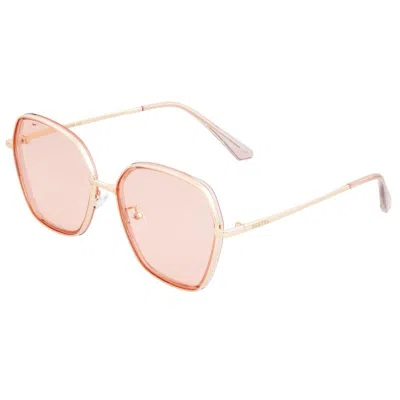 Shop Bertha Sunglasses Bertha Emilia Polarized Sunglasses In Pink